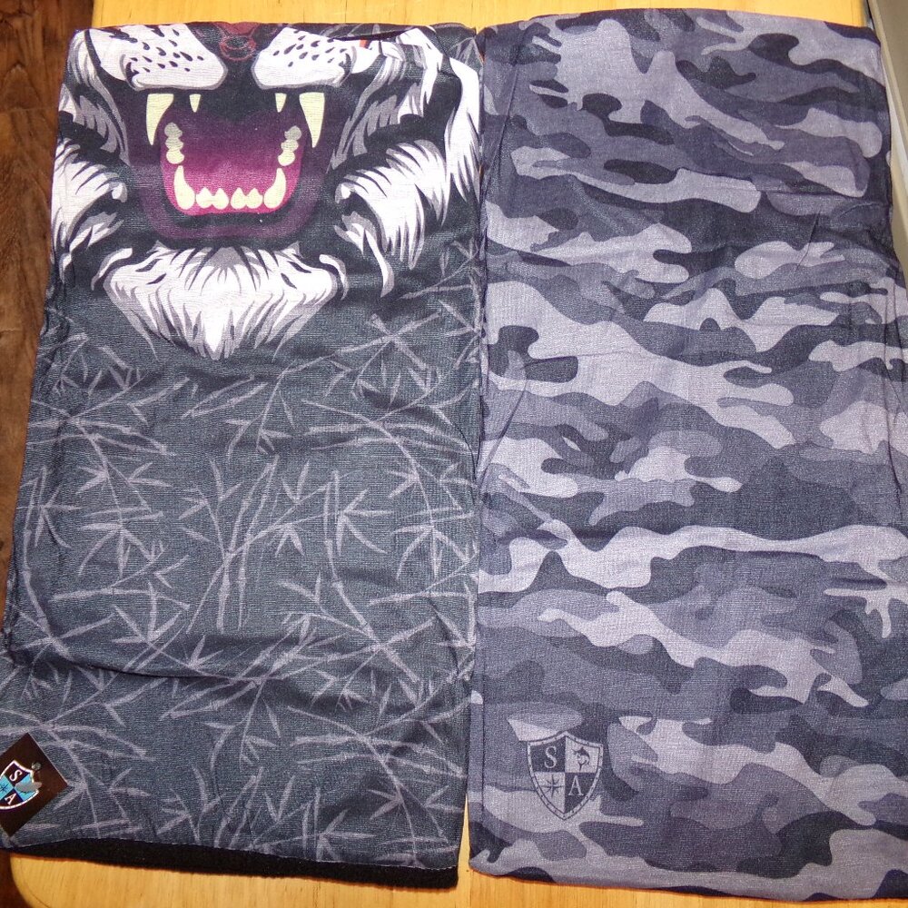 NEW Salt Armor SA Company Kids Frost Tech Face Shield Mask camo or tiger